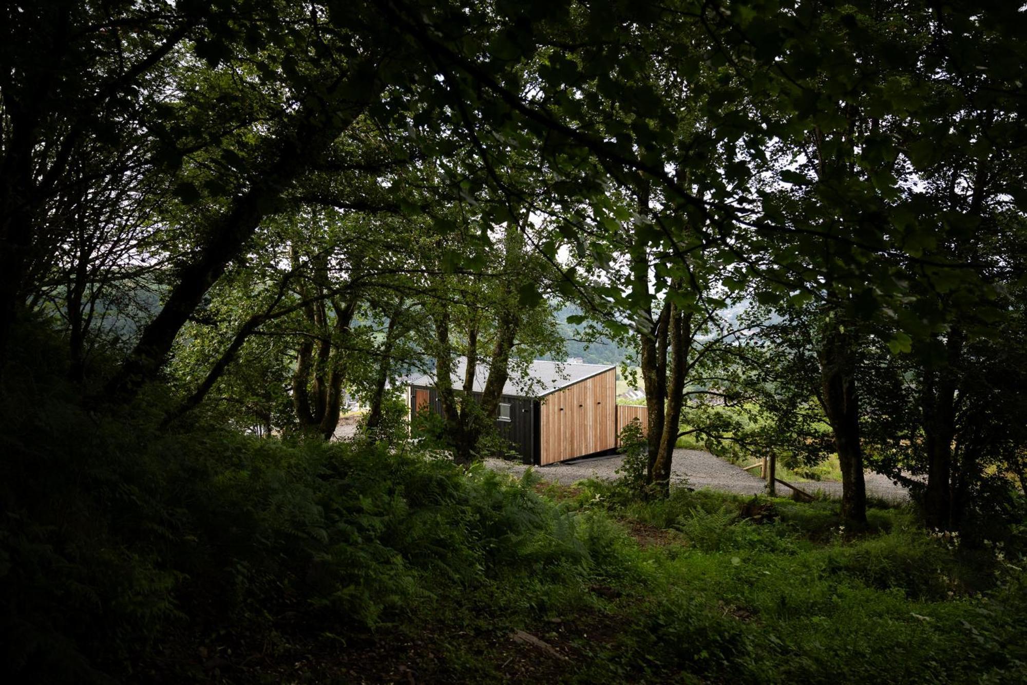 The Black Cabin Oban Esterno foto