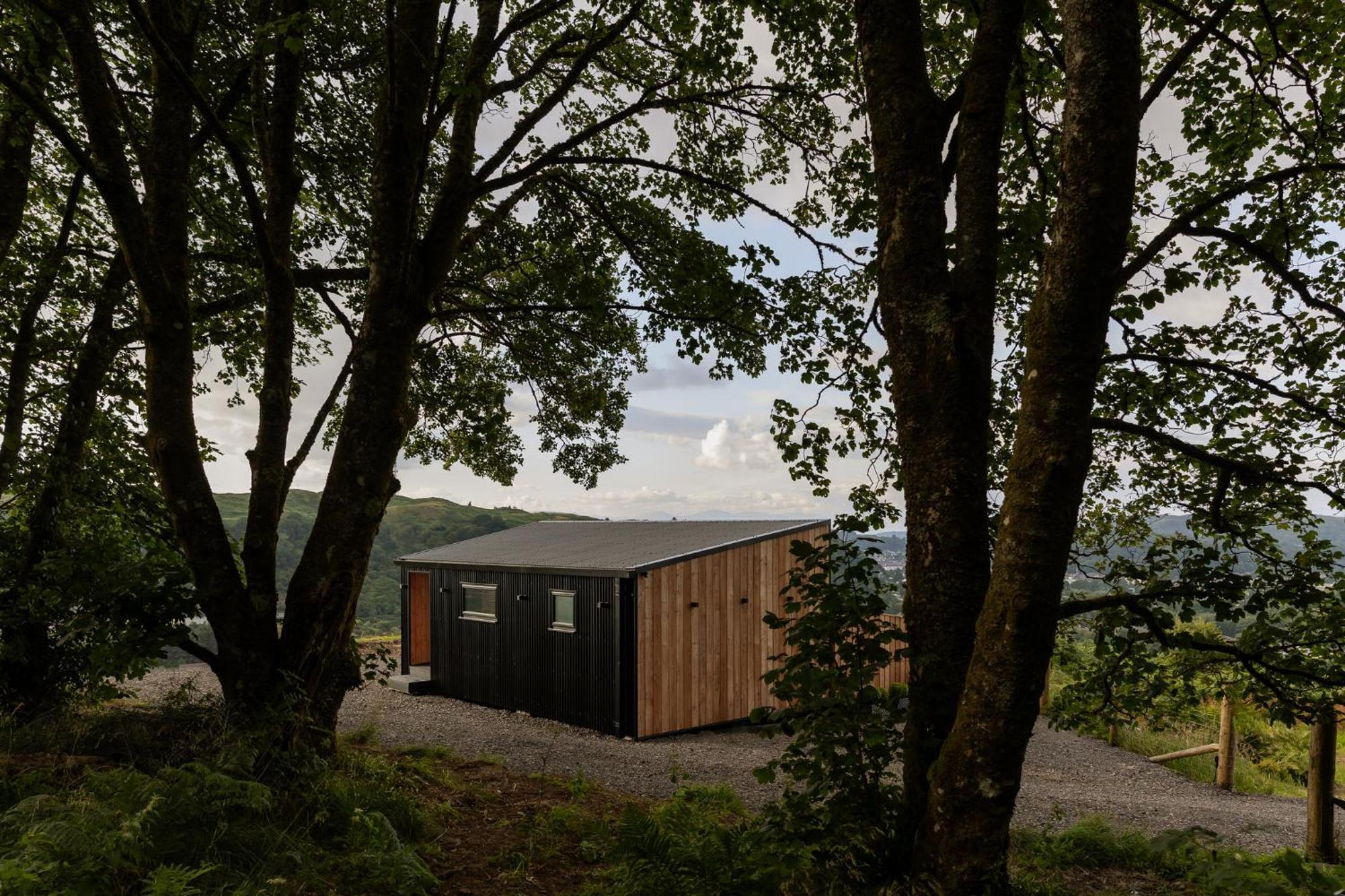 The Black Cabin Oban Esterno foto