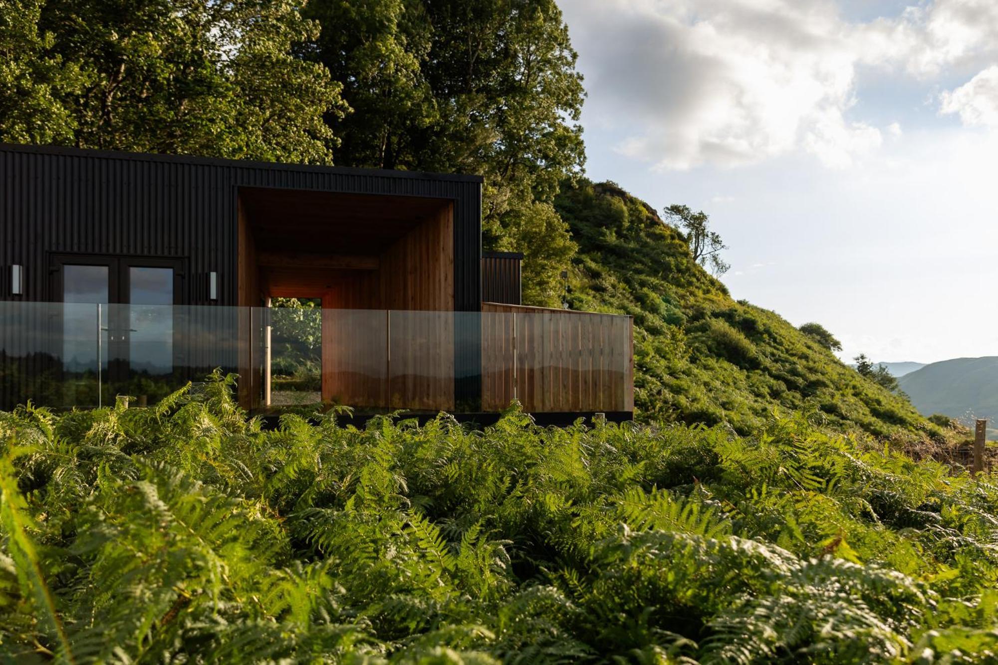The Black Cabin Oban Esterno foto